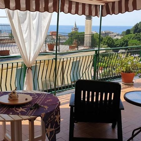 Piccolo Attico Sul Mare Apartment Moneglia Bagian luar foto