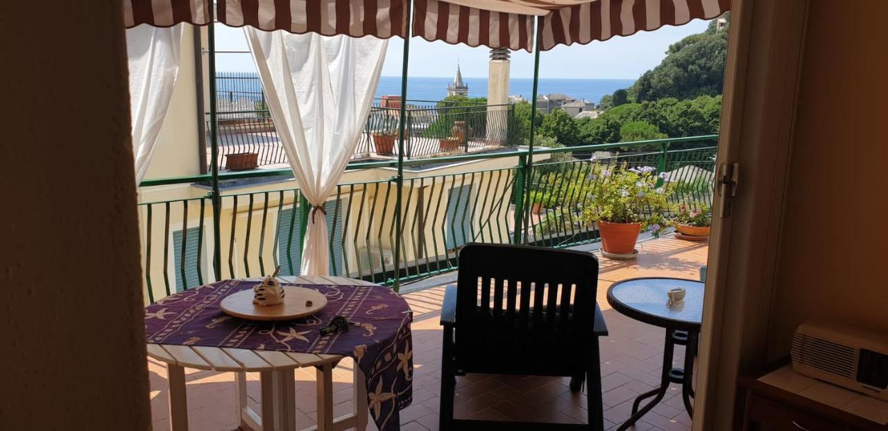 Piccolo Attico Sul Mare Apartment Moneglia Bagian luar foto